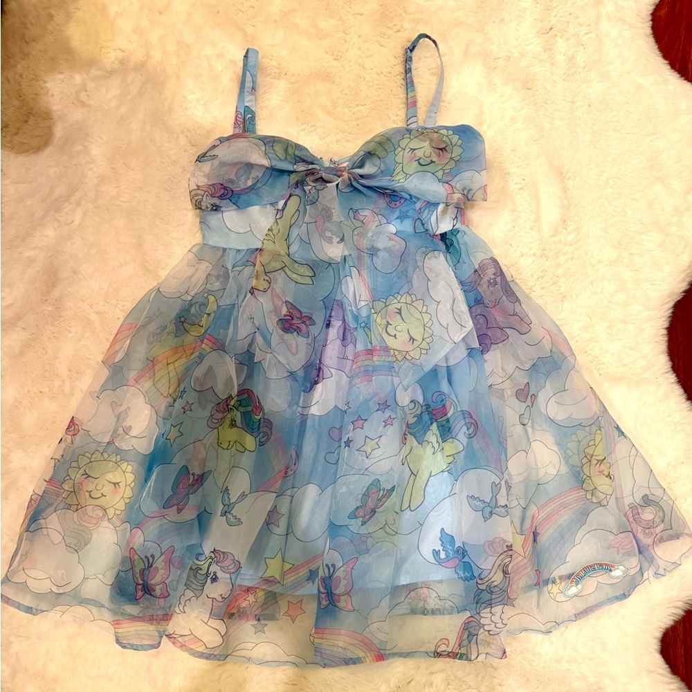 NWT Dolls Kill x My Little Pony Rainbow Chaser Dress